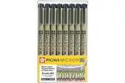 Sakura Pigma Micron Illustration Drawing Pens 05 Set 8pk