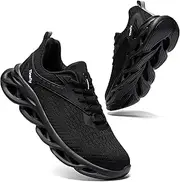 [Tinefiy] Steel Toe Shoes for Women Lightweight Comfortable Slip Resistant Safety Sneakers Cushion Puncture Proof Work Shoes Indestructible Shoe