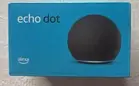 Echo Dot (4th Gen) | Smart speaker with Alexa | Charcoal, Sealed Brand New