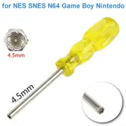 For Nintendo Screwdriver 4.5mm (security bit tool ) SNES NES N64 NGC consoles