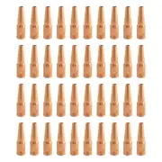 40x TWECO #4 Style MIG Gas Nozzle / Shroud 13mm PIPELINE-LONG LIFE 24AT37SS