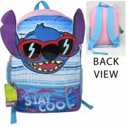Stitch 16" Backpack with Shaped Ears or Plush Front