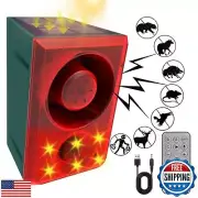 ChunHee Solar Outdoor Motion Sensor Alarm Dog Barking Alarm Motion Detector 1