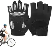 Maciun Gym Gloves Men Women Weight Lifting Gloves Breathable Half Finger Training Gloves Non-Slip Fingerless Training Gloves for Training, Weightlifting, Cycling