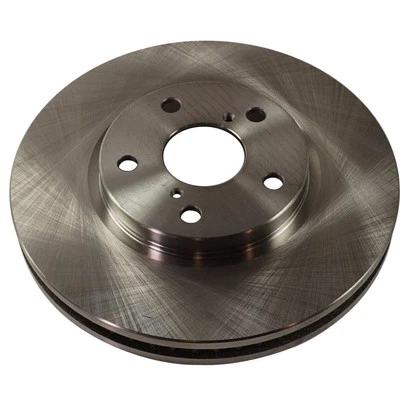 Front Brake Rotor For 2010-2013 Lexus IS250 Plain Vented 5 Bolt Hole Cast Iron