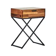 Cooper & Co. Acacia 46cm 1 Drawer Side Table Natural