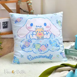 【Fancy Belle】三麗鷗Sanrio麂皮靠墊 45*45CM(多款任選)