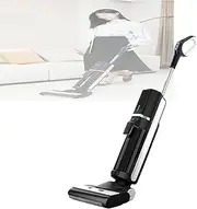 Floor Scrubber, Vacuum and Mop in One, 650ml Fresh Water Tank, 4000mah, 30-40min Battery Life, Self-Cleaning Sweeper, Electrolyzed Water, LED Screen Display, Suitable for Floors and Carpets
