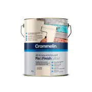 Crommelin 10L Ash White Fix And Finish Colour Flexible Waterproof Formula