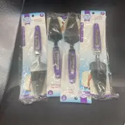Baked With Love Cake/Pie Server 10" Purple Lot of 4 Brand New