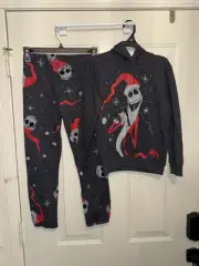 M Jack skellington 2 pc outfit unisex Size 8 (WTF1)