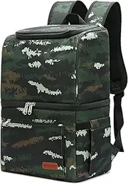 Cooler Backpack Double Insulated Backpack Waterproof Picnic Shoulder Bag Large Capacity Refrigerated Ice Pack (Color : #4, Size : 40x28x20cm)
