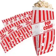 [1000-Pack] Retro Paper Popcorn Bags 2 Oz Pinch Bottom Design by Avant Grub