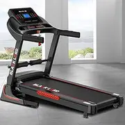 [Black Lord] Treadmill Foldable Running Machine Auto Incline Fitness Equipment 5.2HP Electric Exercise Walking Jogging Hiking Cardio Aerobic Trainer Home Gym Office Commercial (EXP32 Epic Series)
