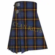Scottish Handmade Traditional County Sligo 8-yard Tartan Kilt For Men