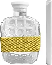 Cube Ice Drink Bottle | 500ml Ice Tray Drink Cup - Non Stick Easy Release Hot Weather Supplies for Daily Life Party Picnic Camping Gathering