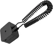 Retractable TV Remote Holder | Remote Control Holder Wall Mount Anti-Loss - Magnetic Organizer with Retractable String for Conference Rooms Home Use