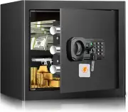 29.98cm (H) 1.5 Cubic Fireproof Safe Box for Home Use, Digital Fire Safe