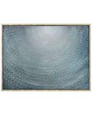 Empire Art Direct Cosmic Swirl Textured Metallic Hand-Painted Framed Canvas Wall Art