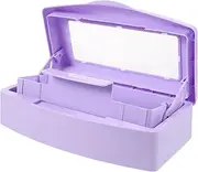 Manicure Tools Box Nail Art Cleaning Case Tweezers Tray Portable Box Nail Supplies
