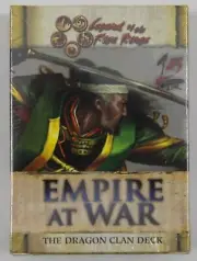 Legend of the Five Rings Empire at War: the Dragon Clan Deck NEW SEALED LCG L5R