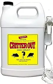 Mouse Rat and Rodent Repellent: Guaranteed to Work! Critter Out 1 Gallon Ready-To-Use
