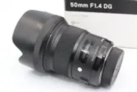 在飛比找Yahoo奇摩拍賣-7-11運費0元優惠優惠-SIGMA 50mm F1.4 art For:Nikon