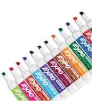 Expo Low-Odor Dry Erase Broad Chisel Tip Markers, Choose your colors