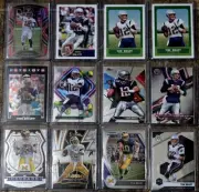 Tom Brady 12 Card Lot 2008 Topps Chrome, 2020 Select Die-Cut, Prizm Draft Picks+