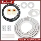Findmall 3/8"- 5/8" Dia.16 Feet Install Kit Fit For Mini Split Heat Pump Systems