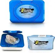 IF YOU SPRINKLE WHEN YOU TINKLE Toilet Seat Wipe Dispenser with 5000 Unscented Wipes