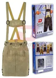 German Oktoberfest Leather Skirts Dynamite Bavarian Lederhosen Women Short Skirt