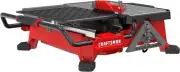 CRAFTSMAN V20 Tile Cutter, Wet Tile Saw, Compact Sliding Cart, 7 inch CMCS400M1