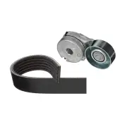 Gates Micro-V Ribbed Belt Kit for Nissan Serena C25 X-Trail T31 Dualis/Dualis+2