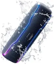 Portable Bluetooth Speaker, IPX7 Waterproof Wireless Speakers with Colorful