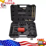 Metal Heavy Duty Rust Removal Pneumatic Diesels Injector Puller Kit (29-Pieces)