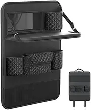 Generico Car Seat Organizer | Backseat Storage Organizer | Foldable Car Tray | Seat Back Organizer, Back of Seats Storage, Car Seats Back Organizers, Foldable Seat Tray, Backseat Toy Organizers