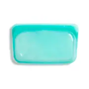 Stasher 355ml/19cm Silicone Snack Bag Reusable Food Storage Travel Pouch Aqua