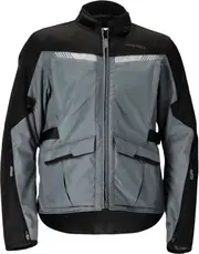 Acerbis X-Trail, textile jacket waterproof women , color: Grey/Black , size: S