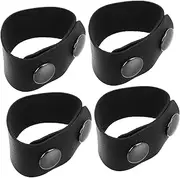 [PAMINGONO] Sturdy Outdoor Belt Retainers 4pcs Snap Button Connectors for Men's Ratchet Belts