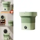 Eco Friendly Portable Folding Washing Machine for Limited Spaces Green