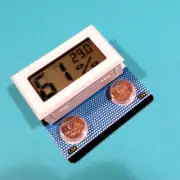 Wireless Digital LCD Humidity Hygrometer Temperature Thermometer Reptile White