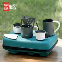 在飛比找蝦皮購物優惠-現貨☕免運 手沖咖啡組 懶人手沖 咖啡組 手沖組 咖啡壺 手