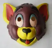 RARE VINTAGE 90'S TOM & JERRY TOM CAT CARNIVAL MASK HALLOWEEN NEW !