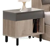 在飛比找Yahoo!奇摩拍賣優惠-【N D Furniture】台南在地家具-木心板鋼刷木紋灰