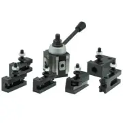 Model 100 Quick Change Tool Post Set Piston Type Tool Post