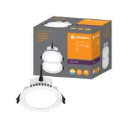 Ledvance 8W 240V 700-800lm Fixed Tri-Colour LED Downlight - 2 Pack
