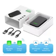 5.0 2Air Mini Wireless Android Auto Wired to Wireless Carplay Adapter Smart Car