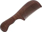 LALADEFIEE Wooden Hair Comb for Women Fine Tooth Scalp Comb Hair Styling Hairdressing Parting Daily Use