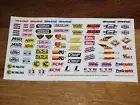 SMALL DECAL/STICKER SHEET-K&N/CENTERLINE/HEDMAN/HOOKER HEADERS/HOLLEY/HURST/NOS